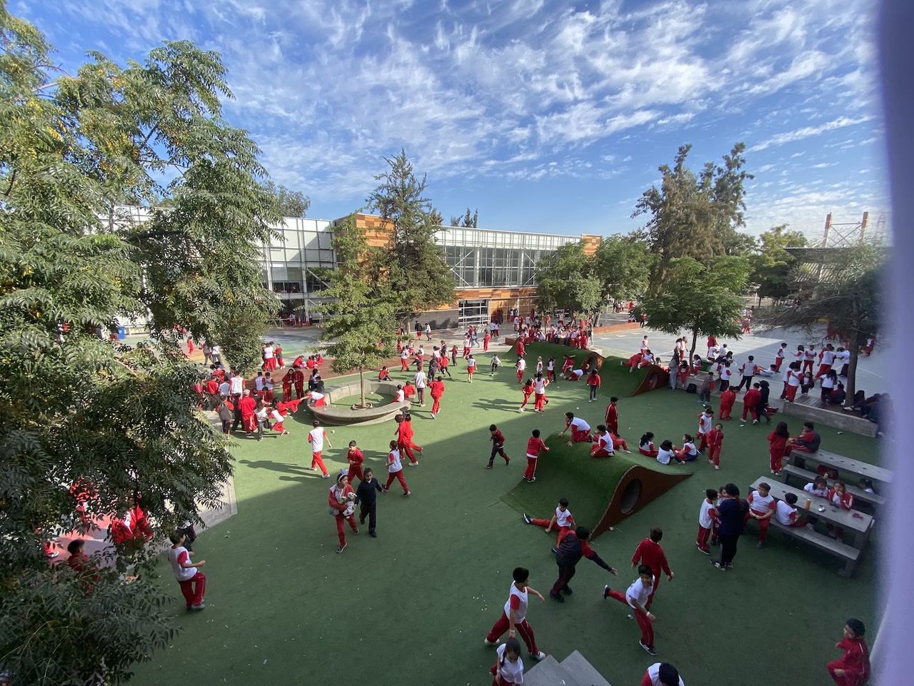 Patio de enseñanza básica